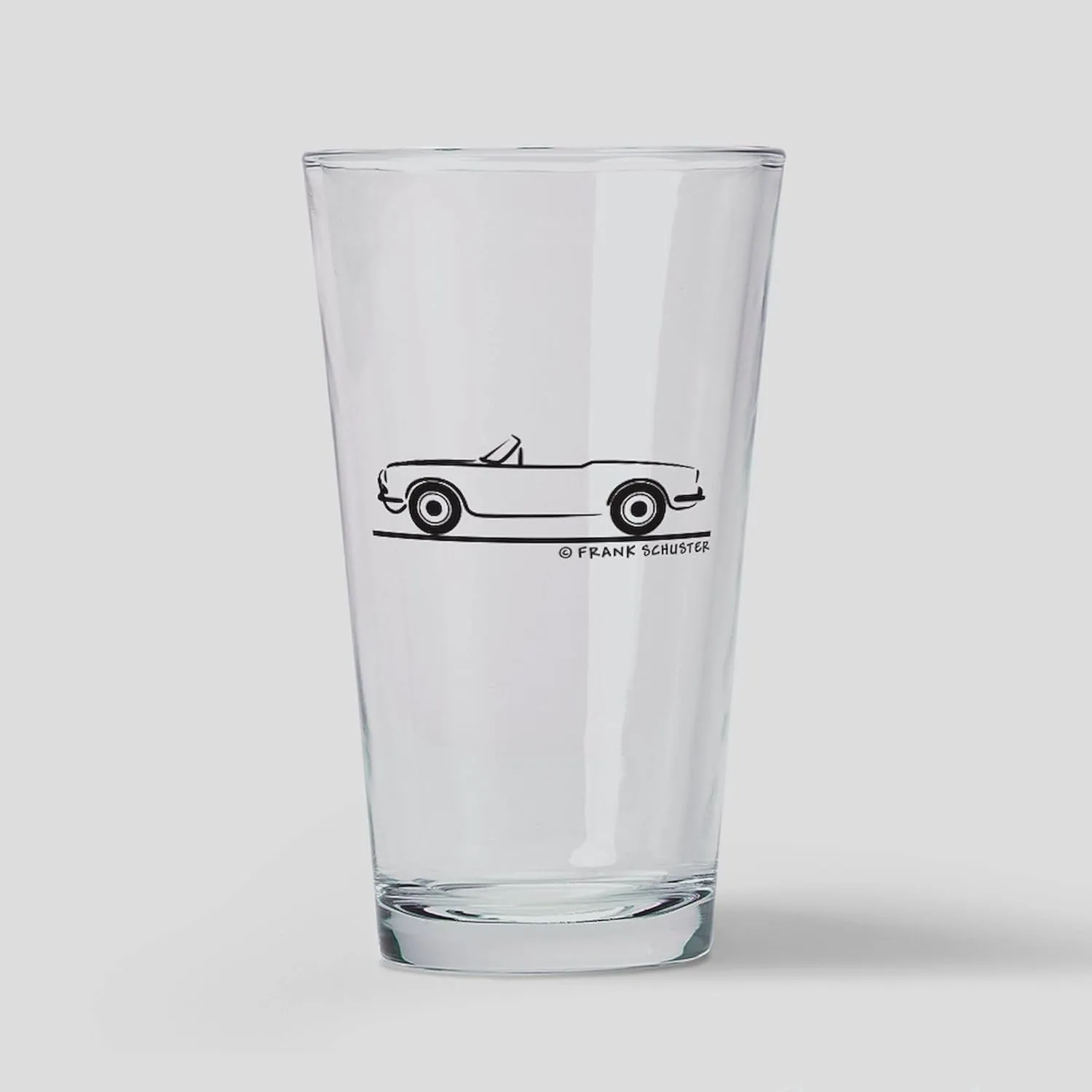 CafePress Alfa Romeo Giulietta Spider Duetto Pint Glass, 16 oz. Drinking Glass