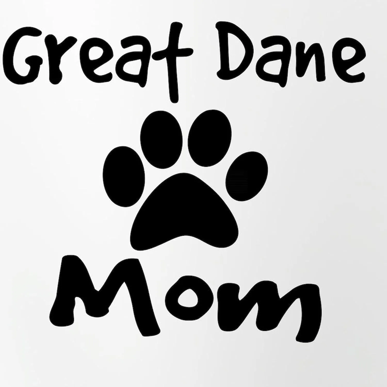 CafePress Great Dane Mom Pint Glass, 16 oz. Drinking Glass