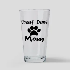 CafePress Great Dane Mom Pint Glass, 16 oz. Drinking Glass
