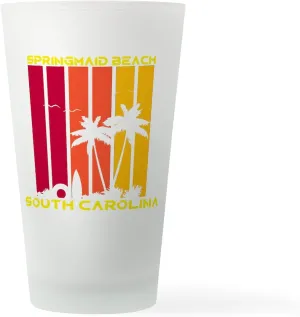 CafePress South Carolina Springmaid Beach Pint Glass, 16 oz. Drinking Glass