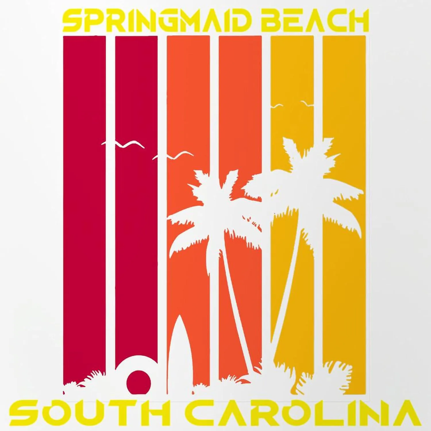 CafePress South Carolina Springmaid Beach Pint Glass, 16 oz. Drinking Glass