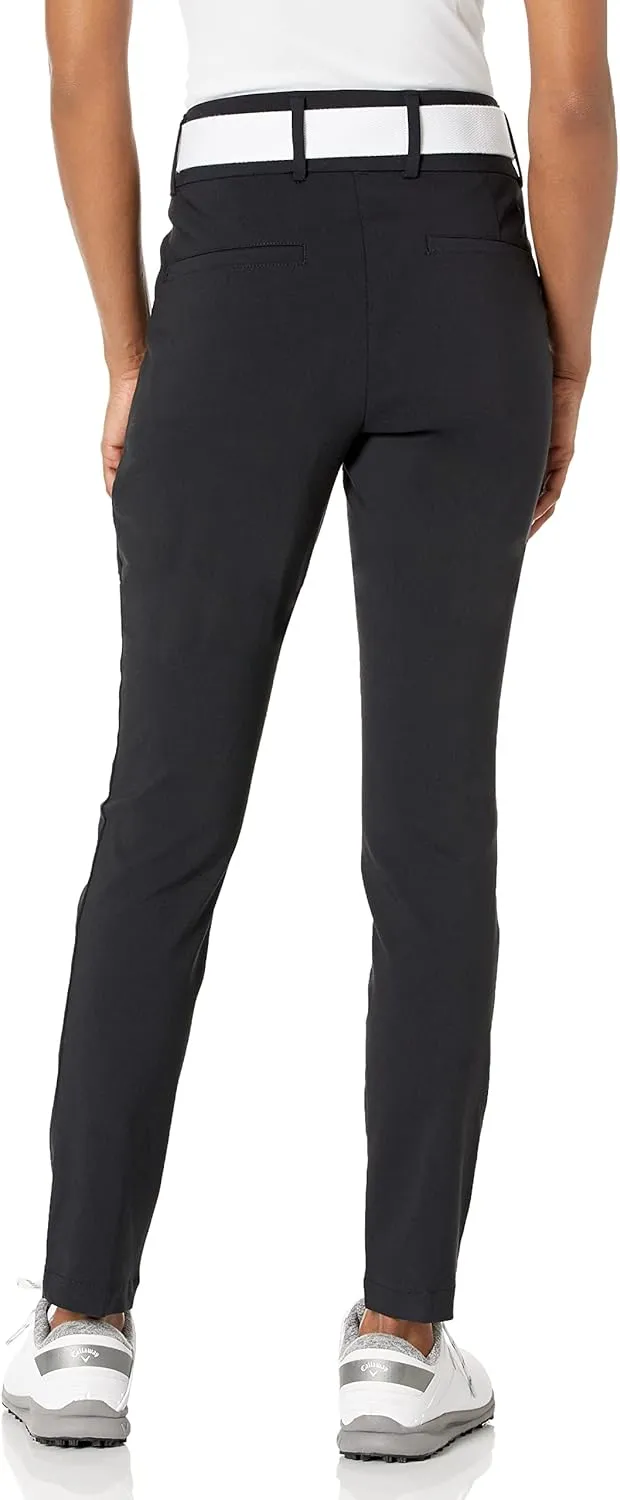 Callaway Women's Golf Pants with Truesculpt, Pull-on Waistband, Stretch Moisture-wicking, Eco-Friendly Performance Bottoms