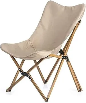 Camping Chairs Outdoor Camping Chair Portable Folding Chair Fishing Chair Sandy Beach Recliner for Camp BBQ Picnic Beach Park Portable Folding Chair (Color : A, Size : 53 * 51 * 81cm)