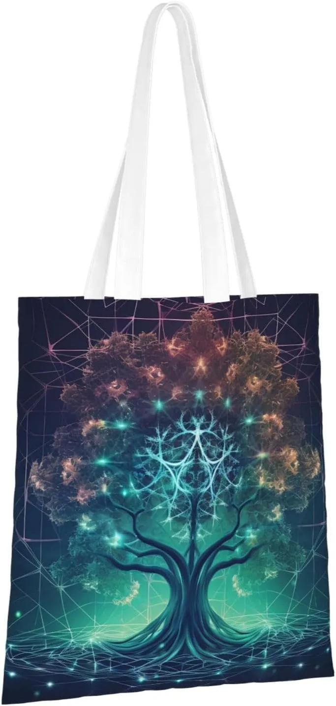 Canvas Tote Bag For Women Reusable Shopping Bag Casual Eagle Shoulder Bag Handbag For Travel