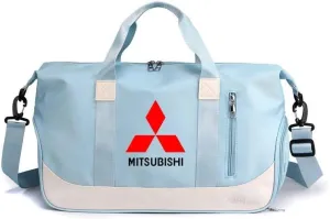 Car Travel Duffel Bag for Mitsubishi L200 Space Star, Travel Duffle Bag Weekender Bags Travel Bag Weekender Overnight Bag Sports Gym Tote Bag Travel Carry on Bag Accessories,Blue-A