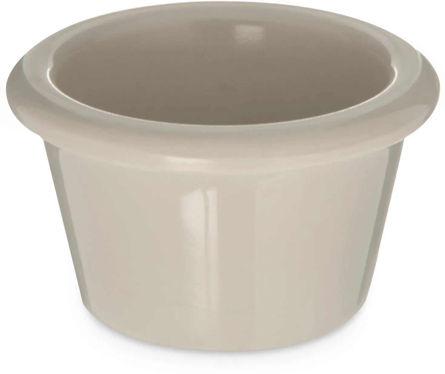 Carlisle FoodService Products S275-842 Smooth Melamine Sauce Cup, 1.5 oz, Bone (Pack of 12)