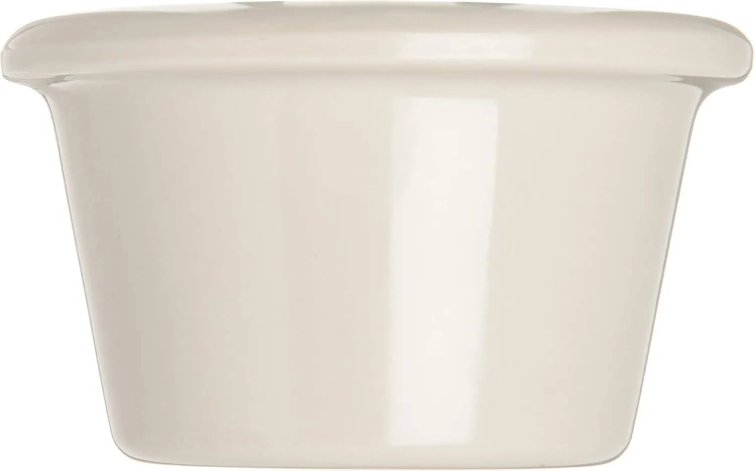 Carlisle FoodService Products S275-842 Smooth Melamine Sauce Cup, 1.5 oz, Bone (Pack of 12)