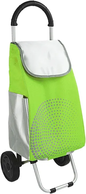 cart Folding Shopping Cart Insulated Cooler Bag with Wheels Oxford Bag Trolley Shopping Cart for Grocery Laundry Book Lage Vertical Shopping cart