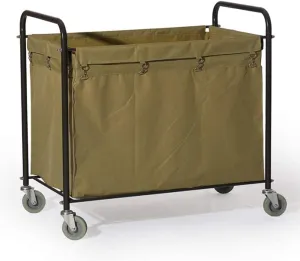 Carts Storage Car Service Car Utility Vehicle Multifunction Portable Trolley Home Commercial Rolling Laundry Collector Hamper with Handle Wheeled Hotel