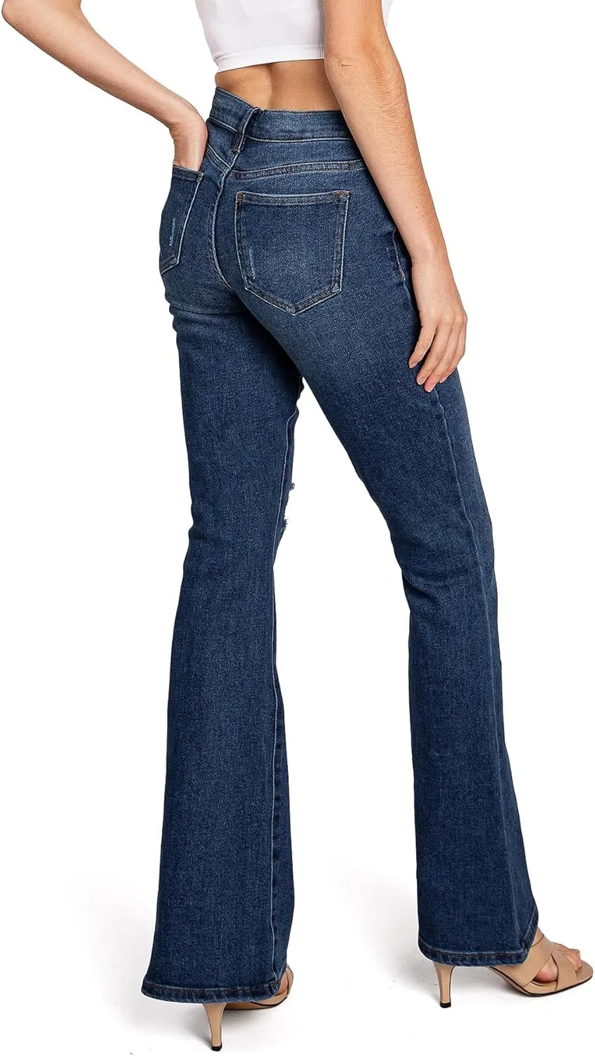 Celebrity Pink Regeneration Women's Juniors Y2K Low Rise Flare Jeans