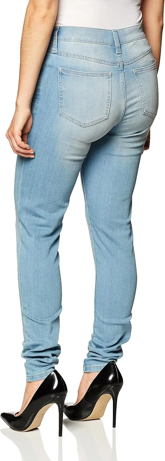 Celebrity Pink Women's Plus Size Infinite Stretch Mid Rise Skinny Jeans