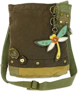 Chala Patch Cross-Body Women Handbag Dark Brown