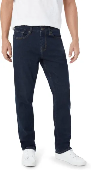 Chaps Men's Jeans - Straight Leg Comfort Stretch Denim Jeans - Regular Slim Fit Jeans for Men