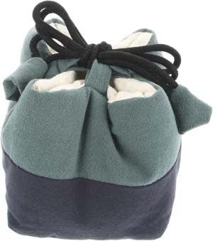 Chinese Kung Fu Tea Set Bag Teapot Carrying Bag Portable Teaware Storage Decorative Teacup Pouch Camping Travel Bag