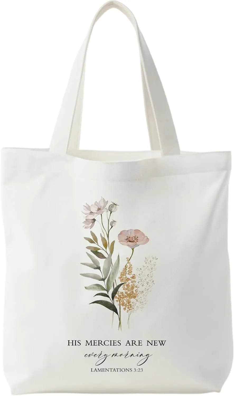 Christian Canvas ote Bag, Christian Bag, Christian Gifts for Women