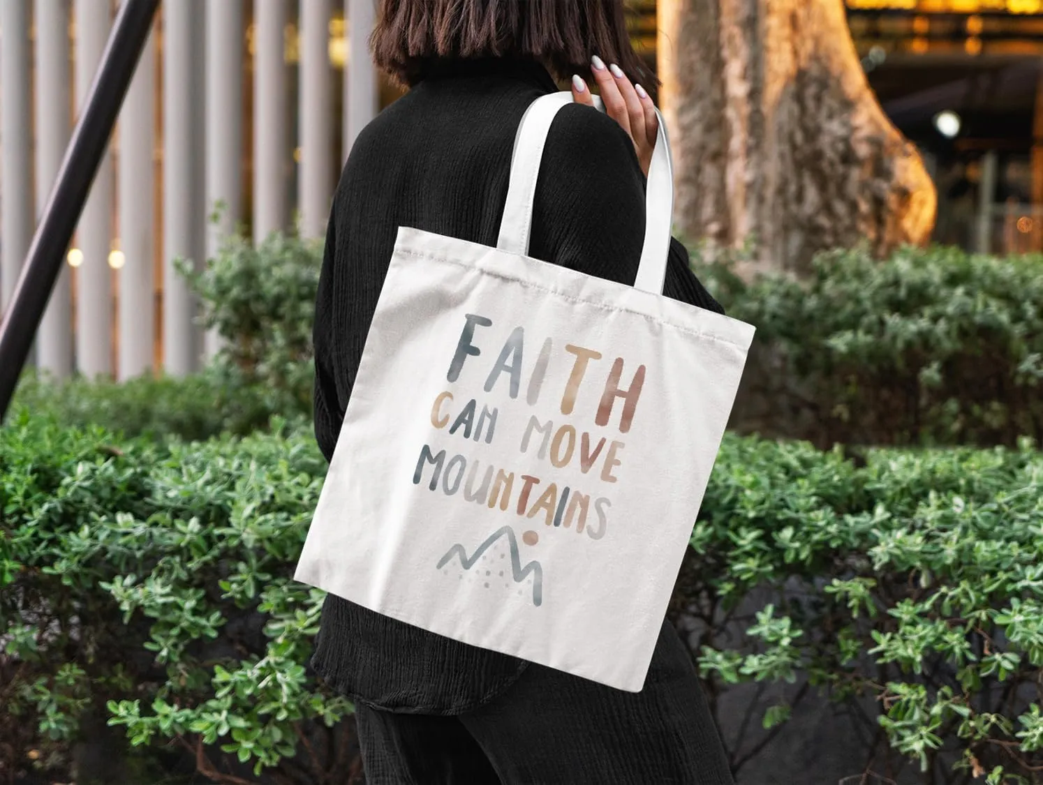 Christian Tote Bag, Bible Bag, Bible Tote Bag, Bible Bags for Women, Baptism Gifts for Girl, Church Bag