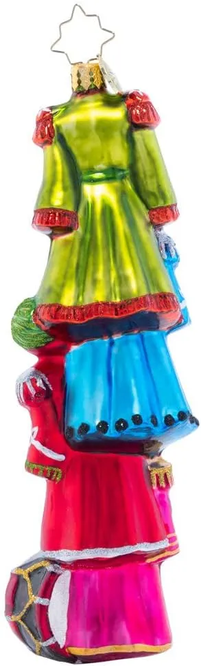 Christopher Radko Hand-Crafted European Glass Christmas Decorative Ornament, SGT Pepper Suited Up