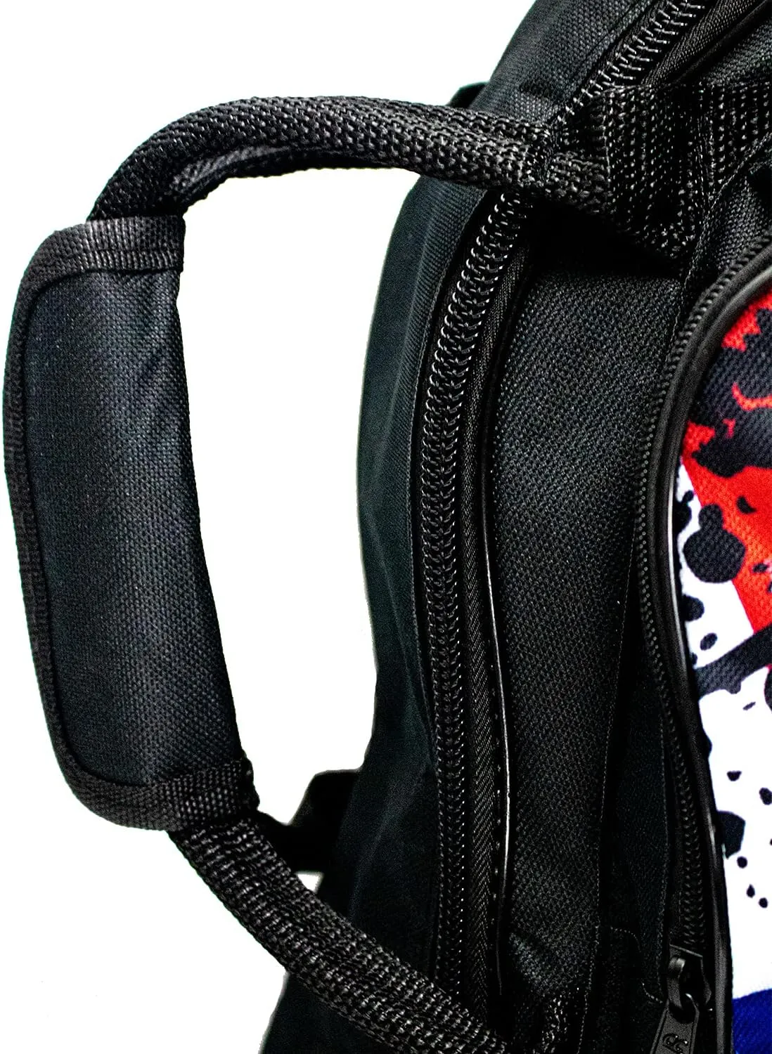 ChromaCast USA Flag Graphic Multi-Pocket Electric Guitar Padded Gig Bag (CC-EPB