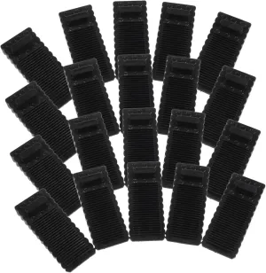 Ciieeo 20 Pack of Decorative Rubber Door Stop Wedges Large and Easy to Stack for Home Office and Travel