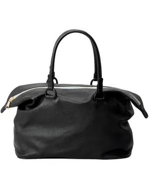 Clarita Weekender Duffle in Black