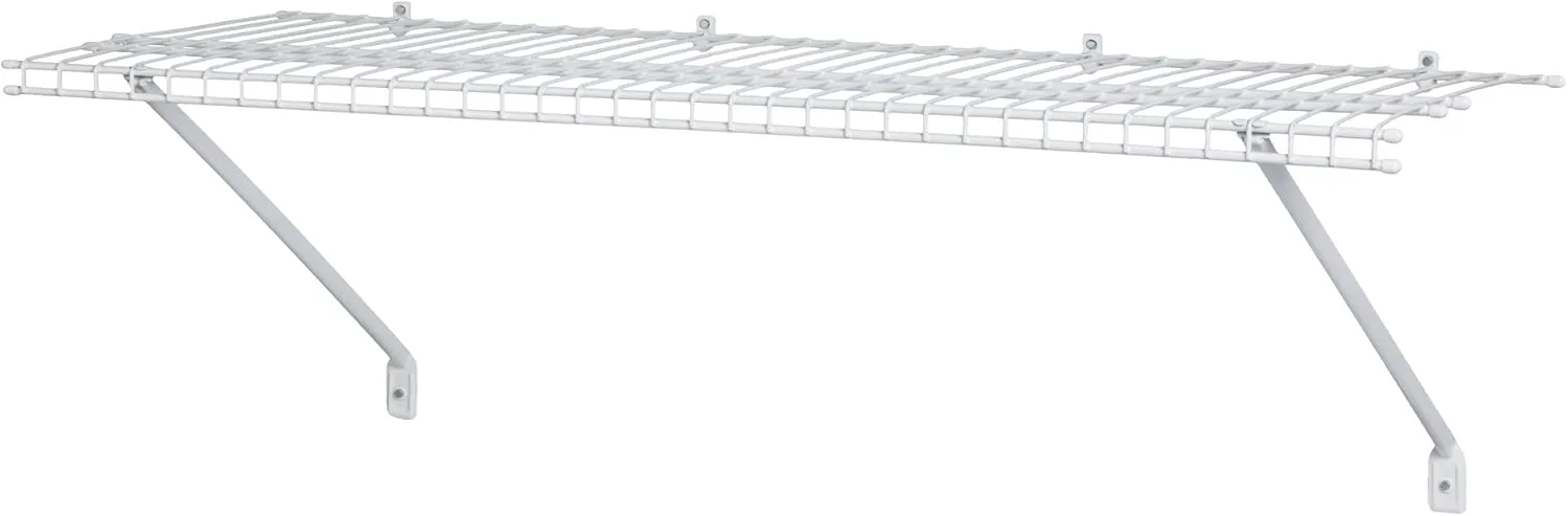 ClosetMaid 51041 Prepack Wire Shelf Kit, 4-Feet , White