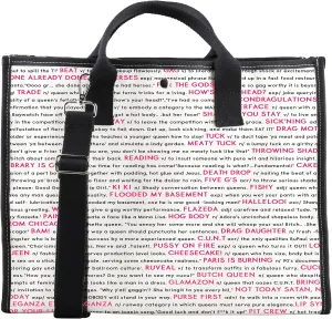 CMNIM Drag Race Merch Gift R'paul's Quote Tote Bag Drag Queeen Gifts RP Fan Gift RP Tv Show Inspired Reusable Shopping Bag