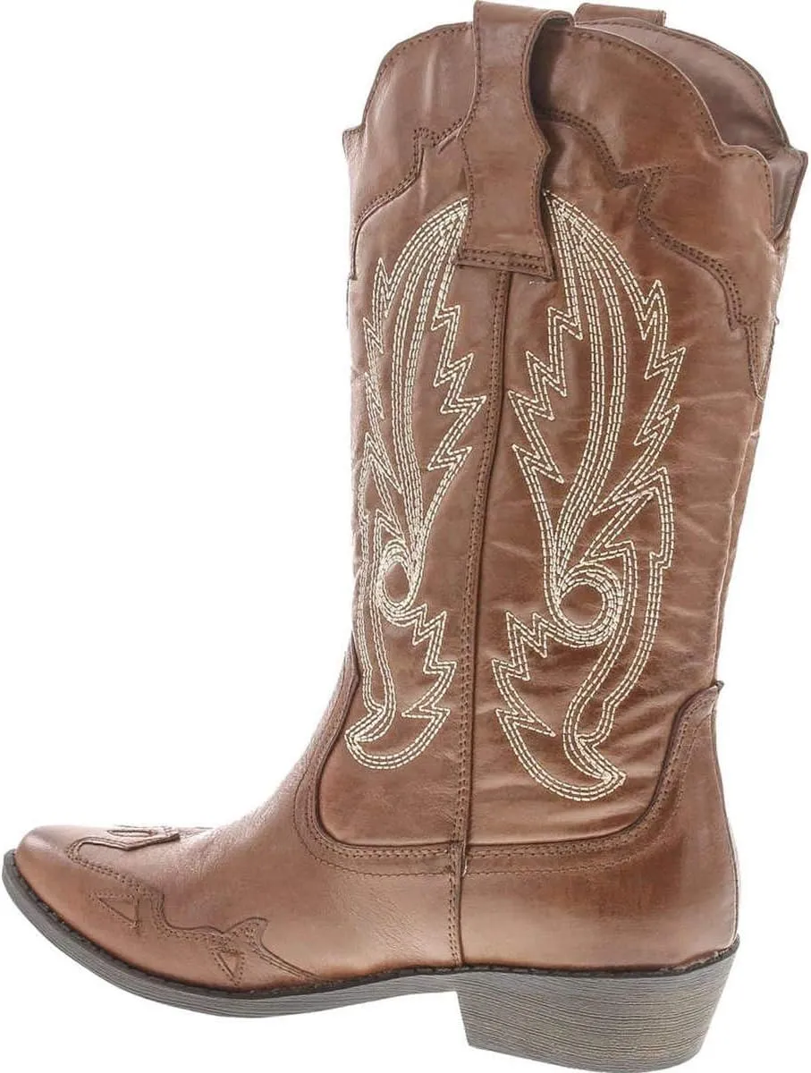 Coconuts by Matisse Women's Cimmaron Faux Leather Western Boot