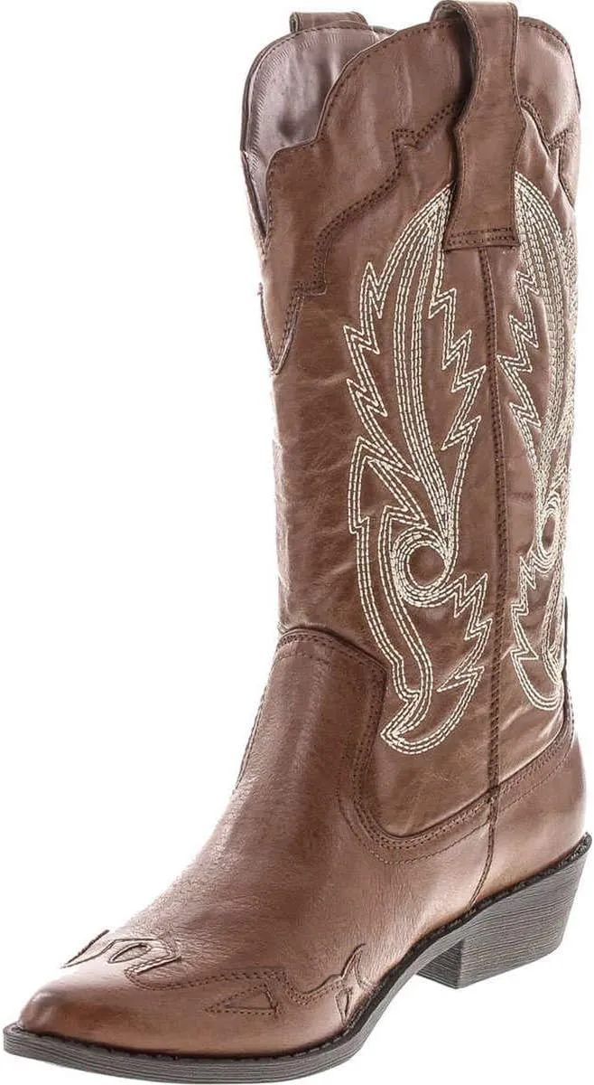 Coconuts by Matisse Women's Cimmaron Faux Leather Western Boot