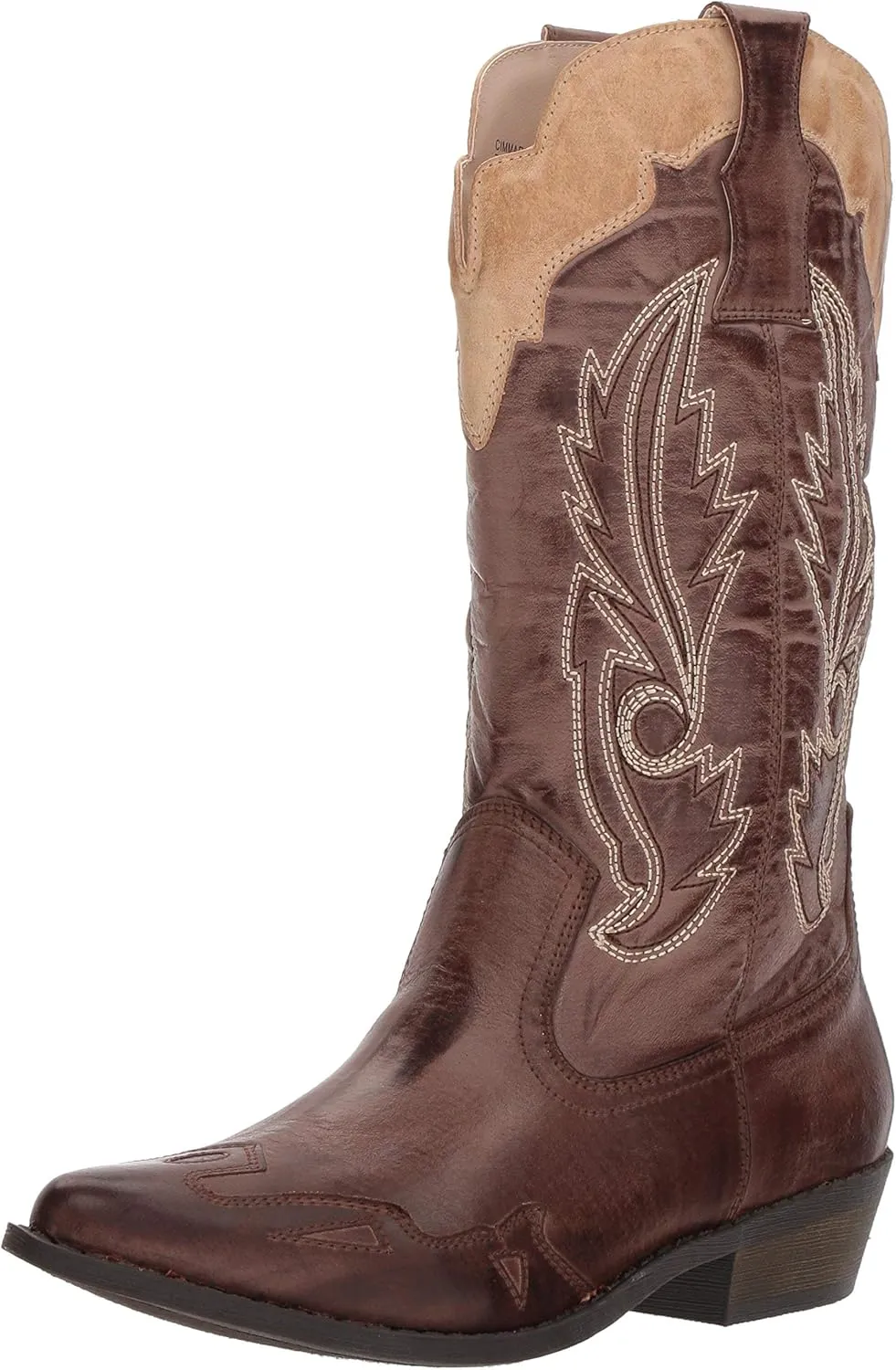 Coconuts by Matisse Women's Cimmaron Faux Leather Western Boot