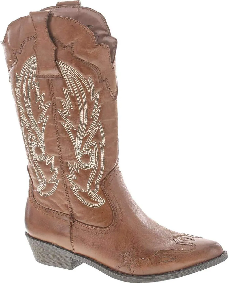 Coconuts by Matisse Women's Cimmaron Faux Leather Western Boot
