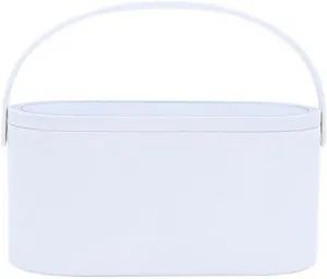Cosmetic Storage Box Dresser Ladies Makeup Box Makeup Mirror with Handle Makeup Box LED Light Rotatable Jewelry Storage Box Makeup Mirror Decorative Makeup Case