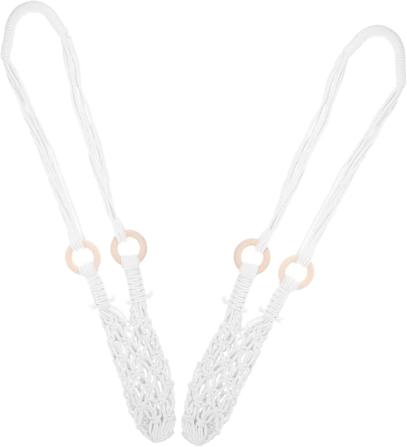 Cotton Rope Wine Hanger Pcs Red Wine Pendant Carrier Kitchen Accessory