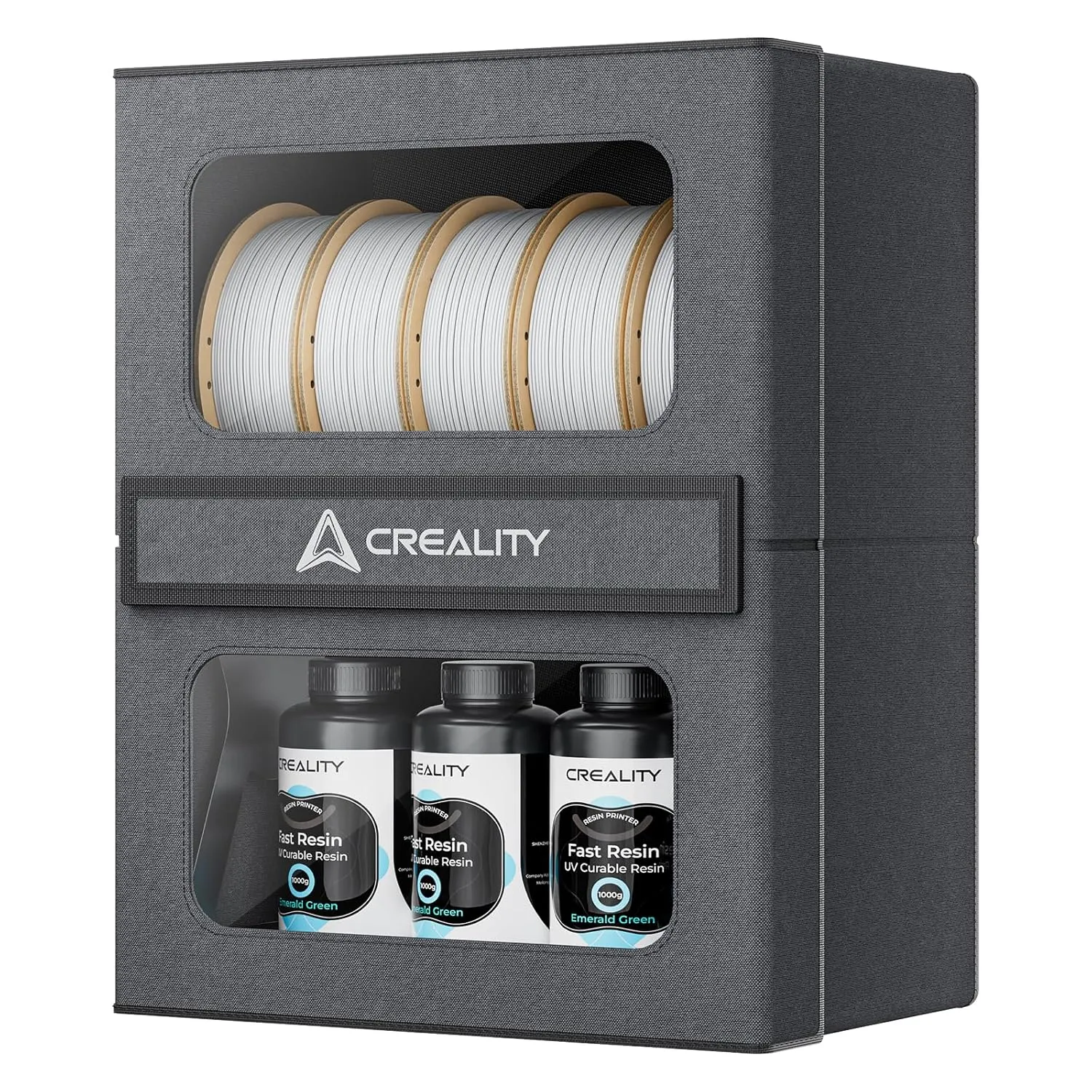 Creality Filament Storage Box 10KG, 3D Filament Dryer with Magnetic Closure, Moisture-Proof & Damp-Proof, Large Capacity, Easy Access