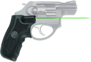 Crimson Trace LG-415 Lasergrips with Heavy Duty Construction and Instinctive Activation for Ruger LCR & LCRX Pistols, Defensive Shooting and Competition