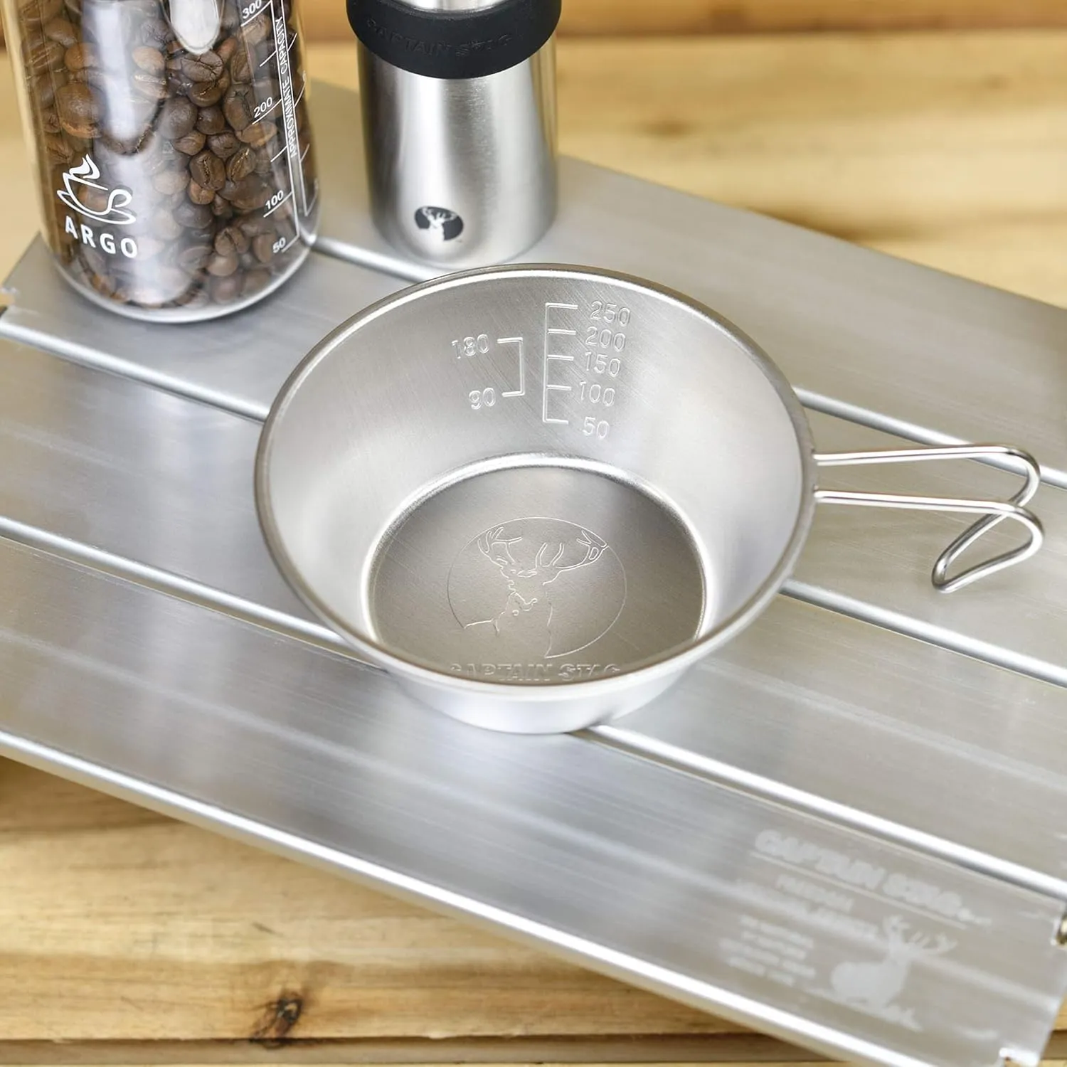 CS UH-46 Sierra Cup, Stainless Steel Cup, 11.8 fl oz (320 ml), Stainless Steel, Made in Japan, Tsubamesanjo, Silver (Hairline Processing)