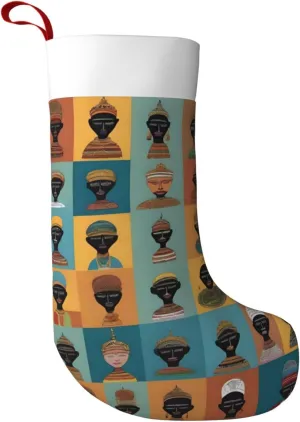 Cultural Icons Plush Holiday Decorative Socks for Celebrations, Community Events, Festive Gatherings