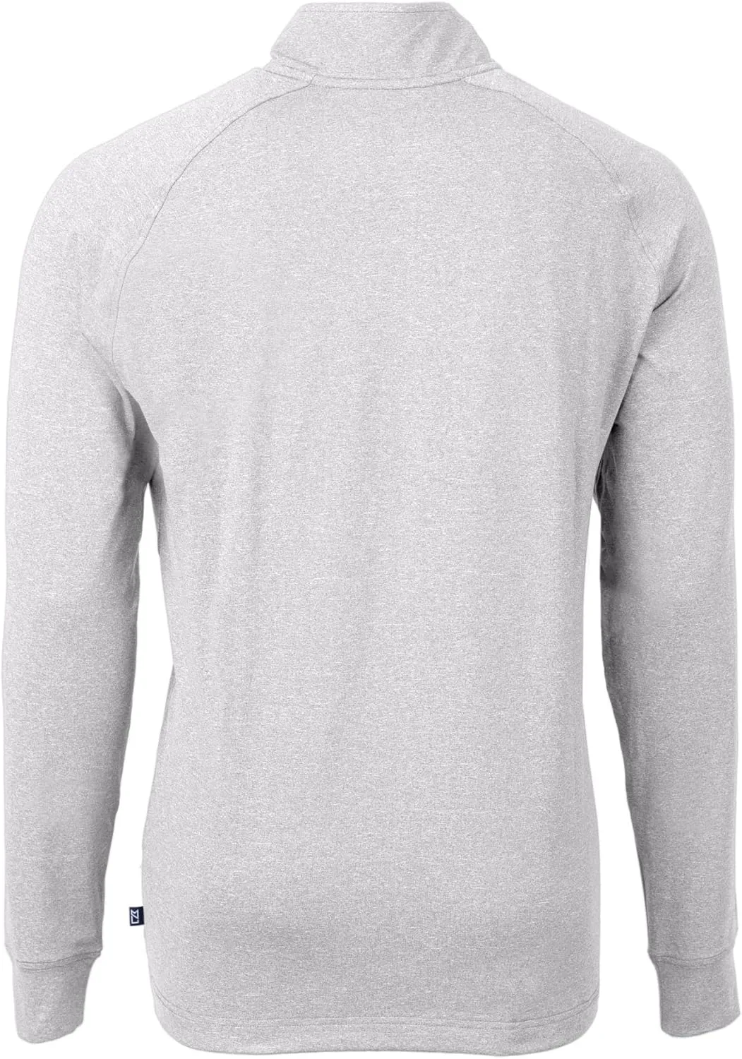 Cutter & Buck Adapt Eco Knit Heather Mens Quarter Zip Pullover