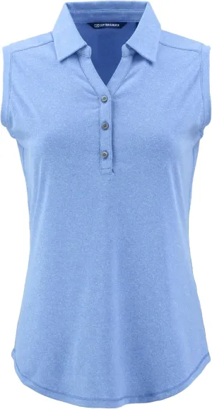 Cutter & Buck Forge Eco Stretch Recycled Womens Sleeveless Polo