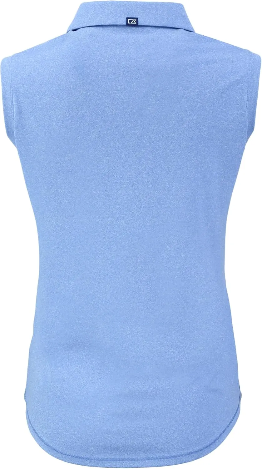 Cutter & Buck Forge Eco Stretch Recycled Womens Sleeveless Polo