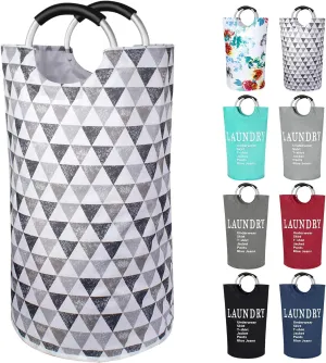 Dalykate Extra Large Laundry Basket 115L Collapsible Oxford Fabric Laundry Hamper Foldable Clothes Laundry Bag with Handles Waterproof Washing Portable Dirty Clothes Basket for College Dorm, Family