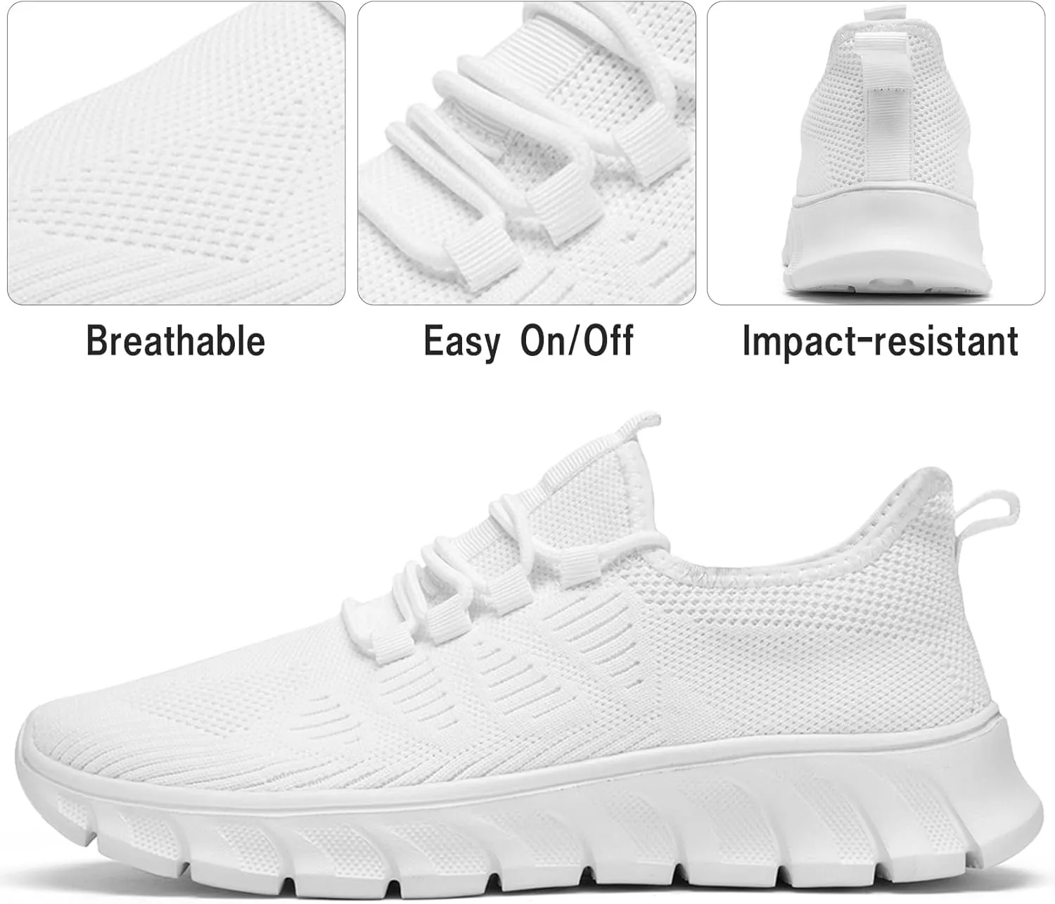 Damyuan Running Shoes for Women Tennis Sneakers Slip on Walking Comfortable Athletic Gym Summer Casual Workout Shoes Mesh Shoes