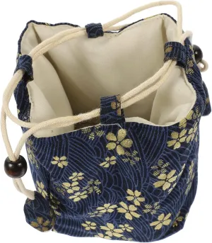 Decorative Teacup Pouch Travel Tea Tool Carrying for Teaware Storage Stylish Container for Loose Tea for Home and Travel Use