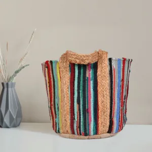Desert Sunset Jute Tote Bag
