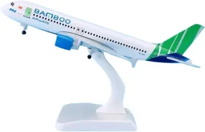 Diecast Plane Model 1:320 for A320-200 Metal Scale Alloy Aircraft Models Collectible Decorative with Wheels