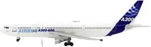 Diecast Plane Model 1：400 Scale A300-600 Aircraft Model Plane Diecast Alloy Collection Decorative Souvenirs