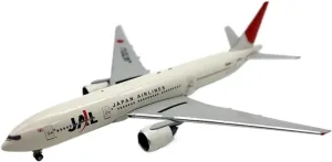 Diecast Plane Model 1：400 Scale JAL 777-200 JA701J Aircraft Model Plane Diecast Alloy Collection Decorative Souvenirs