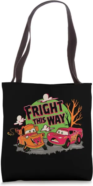 Disney and Pixar’s Cars Mater FRIGHT This Way Halloween Tote Bag