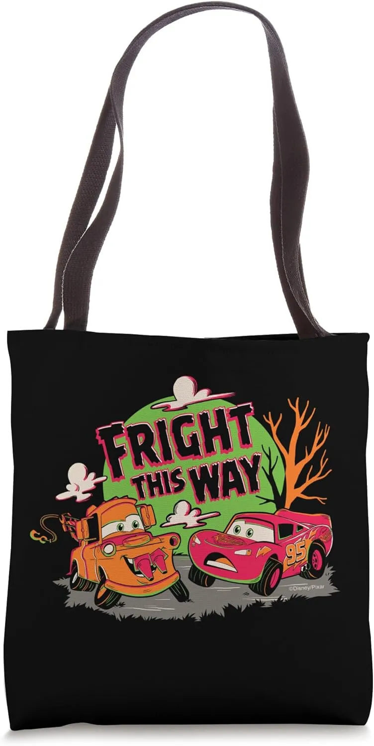 Disney and Pixar’s Cars Mater FRIGHT This Way Halloween Tote Bag