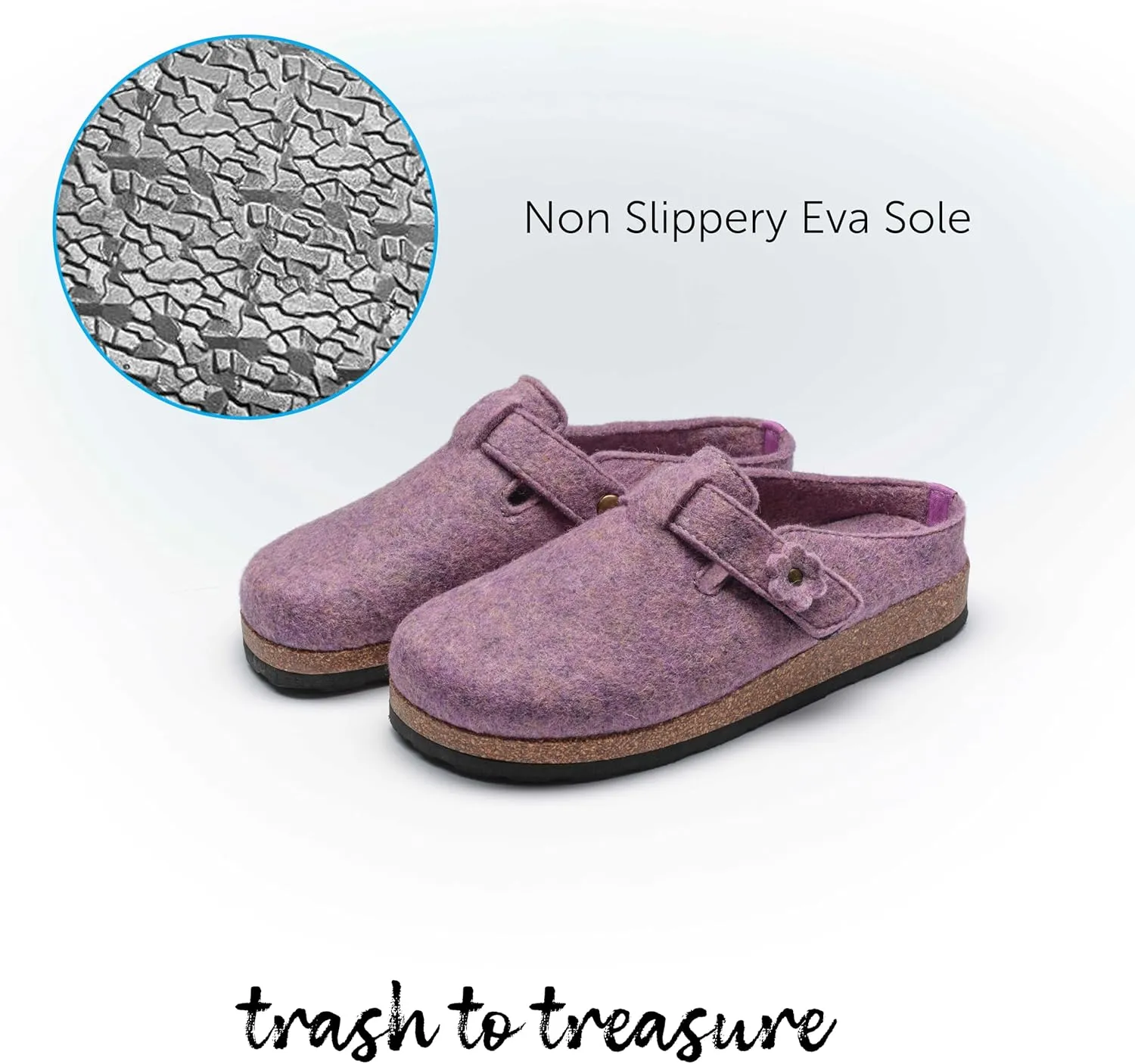 Eco-Friendly Women's Slippers: Recycled, Ultra Comfortable, Soft, Perfect for Indoors & Outdoors Slippers