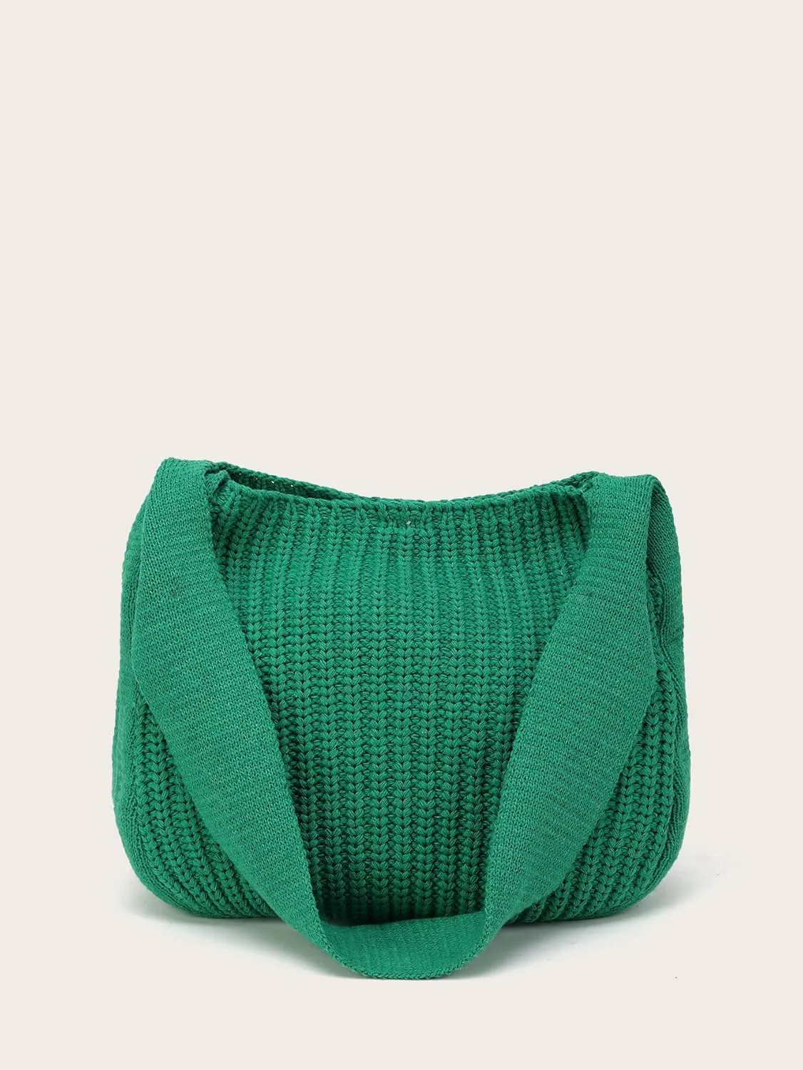 ENBEI Women's Crochet Tote Bag Knit Shoulder bag,Aesthetic Bag,Cute Eco-Friendly Tote for Travel,Daily Use,Gift Box Packaging